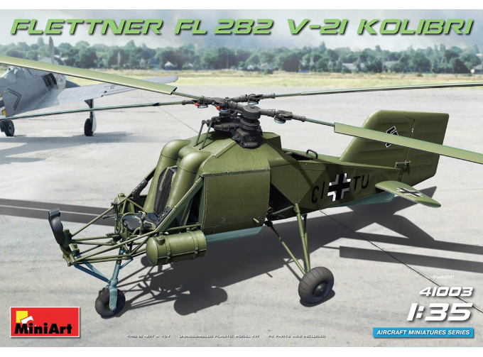 Сборная модель Fl 282 V-21 KOLIBRI