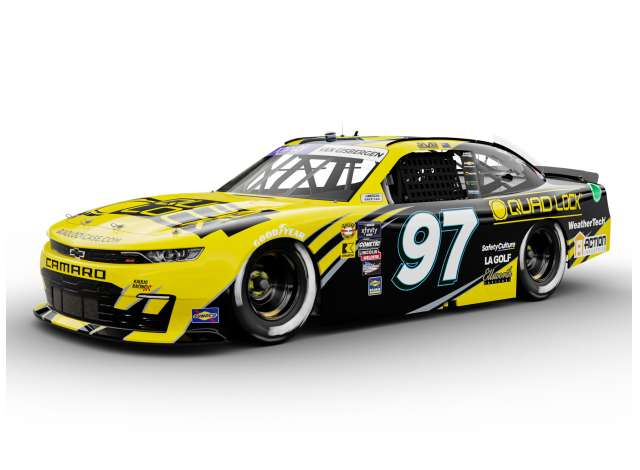 Chevrolet #97 Shane van Gisbergen *Quad Lock.*, yellow/black 2024