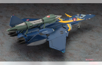 Сборная модель TV SERIES Yf-21 Robot Fast Pack And Fold Booster Airplane Macross Plus