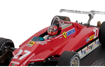 FERRARI126C2 №27 USA West GP Formula 1 Gilles Villeneuve (1982)