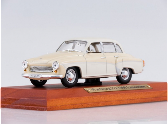 Wartburg 311/1000 Limousine (1955), biege / white