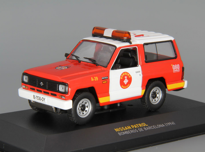 NISSAN Patrol Bomberos De Barcelona, red / white