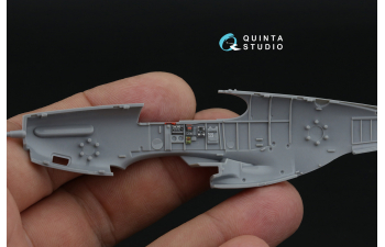 3D Декаль интерьера кабины P-51B/P-51C Mustang (Arma Hobby)