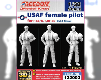 Сборная модель Фигурка USAF fженщина-пилот F-5E/F,RF-5E Vol-3 