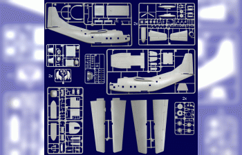 Сборная модель Самолёт Fairchild NС/AC-123K Black Spot