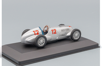 MERCEDES-BENZ W125 Racing Car (1937), Mercedes-Benz Offizielle Modell-Sammlung 41, серебристый