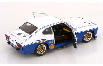 FORD Capri RS №2 3100 Winner DRM Nuerburgring, Stommelen (1974), blue/white