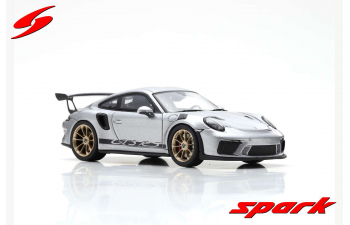 Porsche 911 GT3 RS 2018 silver