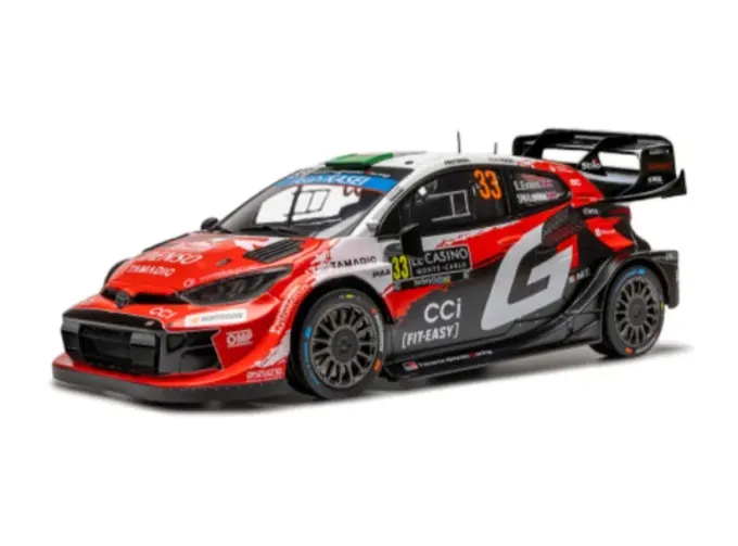 TOYOTA YARIS GR WRC RALLY1 HYBRID Team Toyota Gazoo Racing WRT №33 2nd Rally Monte Carlo (2026) Elfyn Evans - Scott Martin