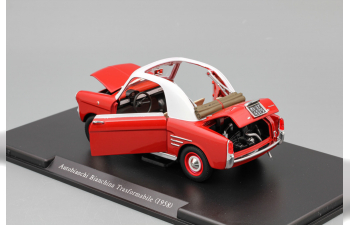 Autobianchi Bianchina Transformabile (1958), red / white