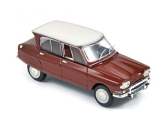 CITROEN Ami 6 1967, cornaline red