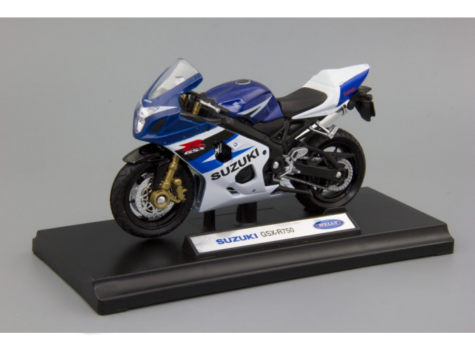 SUZUKI GSX-R750, blue/white