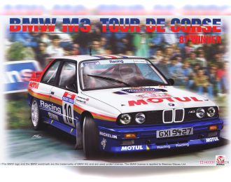 Сборная модель BMW M3 E30 '87 Tour De Corse Winner