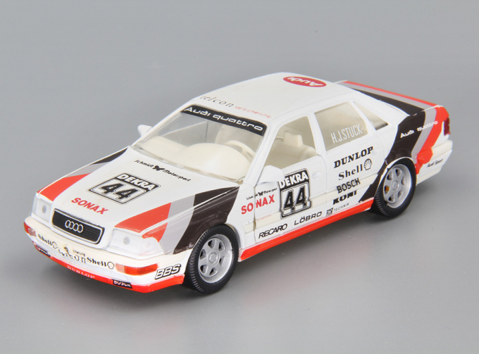 AUDI V8 Champion #44 Hans-Joachim Stuck DTM (1990), white