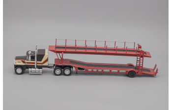FORD 9000 LTL Car Transporter (1979), black / dark red