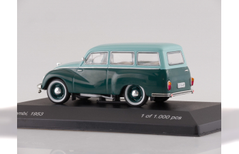 IFA F9 Estate (1953), turquoise / dark green