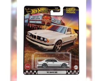 BMW 5-series M5 (1991), white