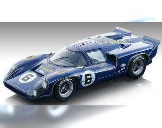 LOLA T70 Mk3b Gt 5.0l V8 Team Sunoco №6 Winner 24h Daytona (1969) M.Donohue - C.Parsons - R.Bucknum, Blue