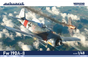 Сборная модель истребитель Focke-Wulf Fw 190A-8 версия Weekend