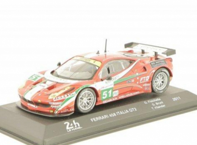 FERRARI 458 Italia GT2 - 2011, 24H du Mans 55