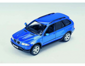 BMW X5, blue