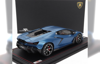 LAMBORGHINI Revuelto Hybrid (2023) - Con Vetrina - With Showcase, Matt Blue Mehit