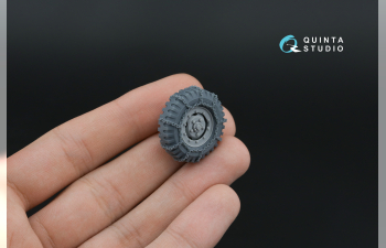 Комплект из 5 шин с зимними цепями для семейства Dodge WC (Звезда)