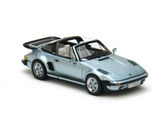 PORSCHE 930 SE Targa Flatnose (1987), blue metallic