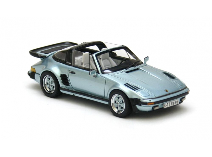 PORSCHE 930 SE Targa Flatnose (1987), blue metallic