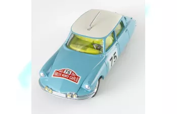 CITROEN DS 19 №75, Rally Monte Carlo (1965), light blue