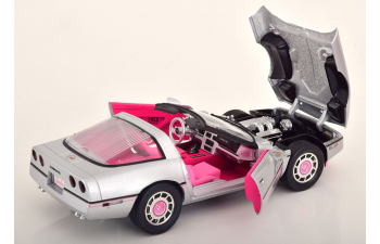 CHEVROLET Corvette C4 Barbie (1986), silver pink