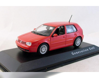 VOLKSWAGEN Golf IV (Generation Golf), red