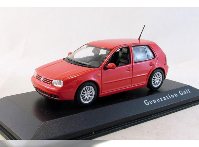 VOLKSWAGEN Golf IV (Generation Golf), red