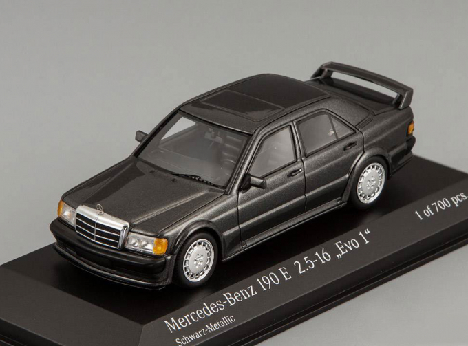 MERCEDES-BENZ 190 EVO 1 W201 (1990), grey metallic