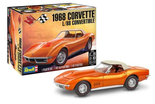 Сборная модель Corvette L-88 Roadster Level 4 (1968)