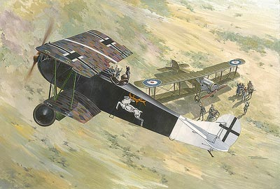 Сборная модель Fokker D.VII (Alb, early) World War I