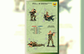Сборная модель Российский спецназ-2