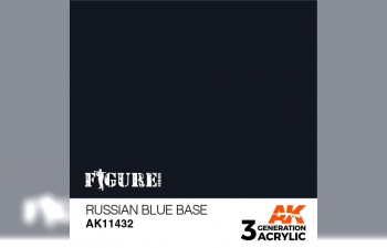 Краска акриловая RUSSIAN BLUE BASE – FIGURES (русский синий базовый) 17 мл