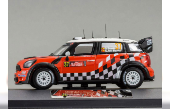 Mini John Cooper Works WRC Nurnberg Toy Fair 2012, red / chrome