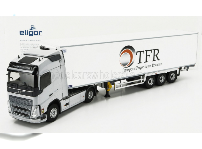 VOLVO Fh4 500 Truck Semi-frigo Tfr Transports (2020), Grey White