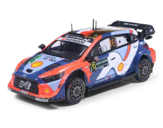 HYUNDAI i20 N RALLY1 TEAM HYUNDAI SHELL MOBIS WRT №16 2nd RALLY SAUDI ARABIA (2025) ADRIEN FORMAUX - ALEXANDRE CORIA