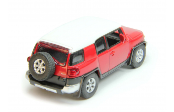 TOYOTA FJ Cruiser, red / white