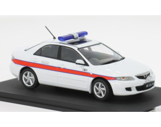 MAZDA 6 *Macau Police* (2003), white/red 