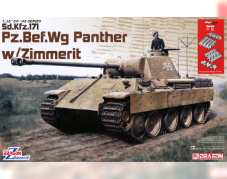 Сборная модель Танк Pz.Bef.Wg Panther (с циммеритным покрытием)