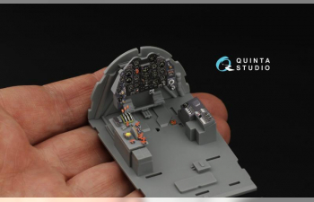 3D Декаль интерьера кабины N1K2-J Shidenkai (Hasegawa)