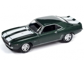 CHEVROLET Camaro Z/28 (1969), green/white