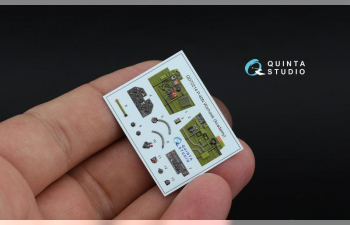 3D Декаль интерьера кабины P-40N Warhawk (Academy) (с 3D-печатными деталями)