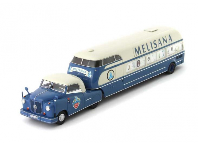 Mercedes-Benz L312 BUHNE "MELISANA" white/blue Germany 1950