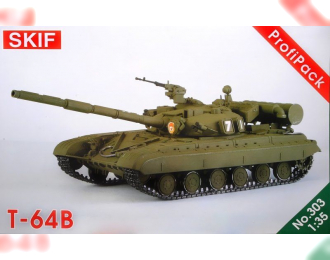 Сборная модель Советский ОБТ Т-64В (Profi Pack)