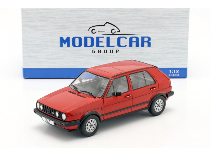 VOLKSWAGEN Golf II GTD (5 дверей) 1984 Red